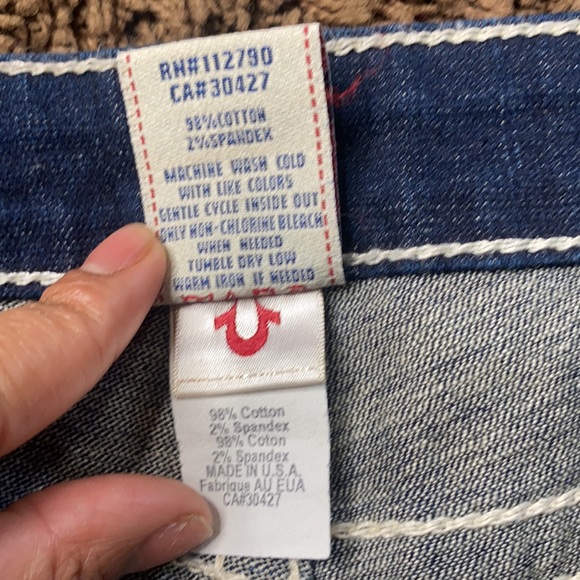 🔥True Religion Denim Shorts ***Excellent Pre-Owned condition;worn once*** - Picture 11 of 13